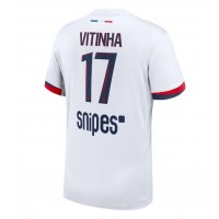 Camiseta Paris Saint-Germain Vitinha #17 Visitante Equipación 2025-26 manga corta